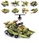 Blockformers конструктор блокформер трансформер "Трансфорвард" набор 8шт 1Toy Т18966