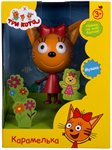 Котенок Карамелька фигурка говорящая 15 см Три кота 1TOY Т17190