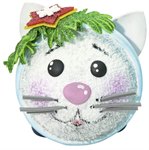 Новогодний шар из фоамирана Котенок Пушок набор для творчества Волшебная мастерская ФМ-04