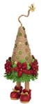 Елочка на ножках с пуансеттией Набор для творчества Волшебная мастерская ШФ-12