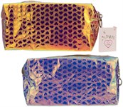 Косметичка детская Lukky с тиснением голографическими сердечками 1 шт. Т17839