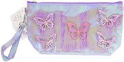 Косметичка детская Lukky сиреневая с голографическими накладными бабочками Т17842