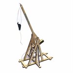 Перрье действующая сборная модель метательной осадной машины масштаб 1:32 Armarika veg06