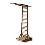 Штурмовая лестница действующая сборная модель масштаб 1:32 Armarika veg10