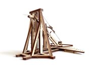 Эспрингаль действующая сборная модель осадного орудия масштаб 1:32 Armarika veg11