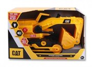 Экскаватор игрушечная строительная техника 30 см свет звук CAT Т19118