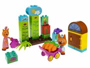 Три Кота Собираем урожай конструктор 1TOY Т19758