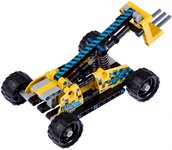 Машинка Racer конструктор Hot Wheels 135 деталей Т15400