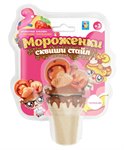 Мороженки Сквиши Стайл кукла с мягкой причёской и ароматом 1TOY Т16226