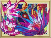 Сказочные лотосы Алмазная картина с фигурными стразами Color Kit FM007
