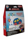 Clay Crayon Набор тесто-мелков "Машинка" (3 цвета по 30 гр) Т19008 1Toy Art
