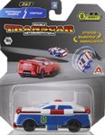 Автовывернушка TransCar Double Патрульная машина-Спорткар машинка 2в1 Т18287