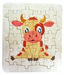 Пазл с цветной печатью из фанеры Freeze Light