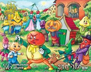 Чиполлино Фигурный деревянный пазл 86 деталей Нескучные Игры 8282