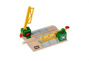 BRIO Переезд на магнитах деревянной железной дороги БРИО 33750