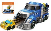Мой первый трансформер Трейлер с машинками, желтый 1 Toy Т19437