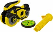 Spin Racer Hot Wheels Желтый Призрак мотоцикл с диском 16 см 1Toy Т19371