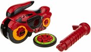 Spin Racer Hot Wheels Красный Мустанг мотоцикл с диском 16 см 1Toy Т19372