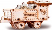 UNIT Вагон для угля деревянный конструктор с дополненной реальностью UNIWOOD 30151
