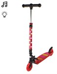 Самокат двухколёсный со звуковыми и световыми эффектами Navigator Т17100 красный