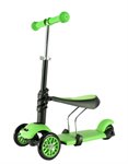 Самокат трехколесный с сиденьем NAVIGATOR Т59981 зеленый