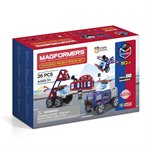 Magformers Магнитный конструктор Магформерс 717001 Amazing Police &amp; Rescue Set