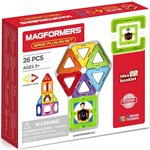 Magformers Магнитный конструктор Магформерс 715014-М Basic Plus 26 Set Мальчик