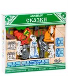 Деревянный игровой набор ТОМИК Лесные сказки 35 деталей