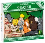 Деревянный игровой набор ТОМИК Первые сказки 3 в 1 30  деталей