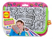 Набор для творчества Раскрась клатч для Принцессы с фломастерами Alex 504