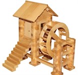 Деревянный конструктор Теремок Водяная мельница
