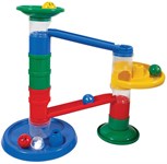 Динамический конструктор для малышей Крутые виражи 14 деталей 5 шаров Rollipop TOTOTOYS