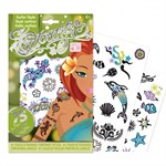 Детские татуировки для девочек Модные тату Style Me Up Серферский стиль 1154