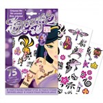 Детские татуировки для девочек Модные тату Style Me Up Восточное искусство 1155