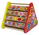 Игровой центр Призма развивающая деревянная игрушка Alex