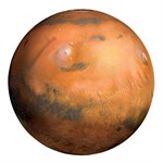 Настенный светильник Марс с реалистичным отображением поверхности марса Uncle Milton Mars In My Room