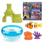ROBOFISH Игровой набор Робот рыбка с аквариумом замком и кораллами роборыбка