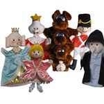 Кукольный театр Огниво Перчаточные мягкие игрушки 6 персонажей, Тайга