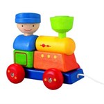 Деревянная развивающая игрушка Сортер Поезд PLAN TOYS