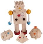 Развивающая деревянная игрушка Конструктор Робот PLAN TOYS