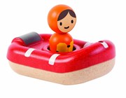 Деревянная игрушка для воды Катер береговой охраны PLAN TOYS