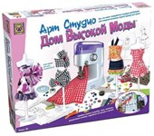 Электрическая швейная машинка с аксессуарами Шьем одежду для кукол АРТ Студио Дом Высокой Моды CREATIVE 5835