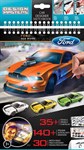 Блокнот с трафаретами для раскрашивания и наклейками FORD Mustang DESIGN MASTERS