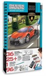 Большой набор с трафаретами и наклейками Lamborghini DESIGN MASTERS