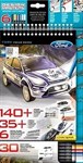 Блокнот с трафаретами для раскрашивания и наклейками Ford Focus RS500 DESIGN MASTERS с карандашами