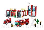 Конструктор LEGO (ЛЕГО) CITY пожарное депо (7208)
