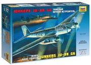 Тяжелый ночной истребитель Юнкерс JU-88 G6 Сборная модель масштаб 1/72 Звезда 7269