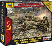 Советский противотанковый ракетный комплекс 9К115 Метис Сборная модель 1/72 Звезда 7413