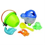 Игры с песком Набор игрушек в сумочке для игры на пляже Spielstabil 7524