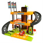 Smoby Трехуровневый гараж с лифтом